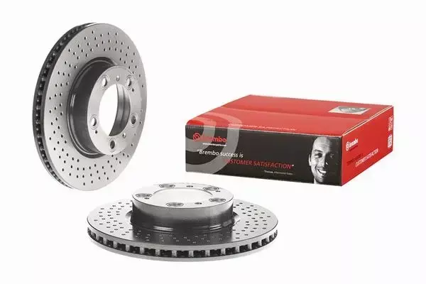 BREMBO TARCZE+KLOCKI P PORSCHE BOXSTER 987 318MM 