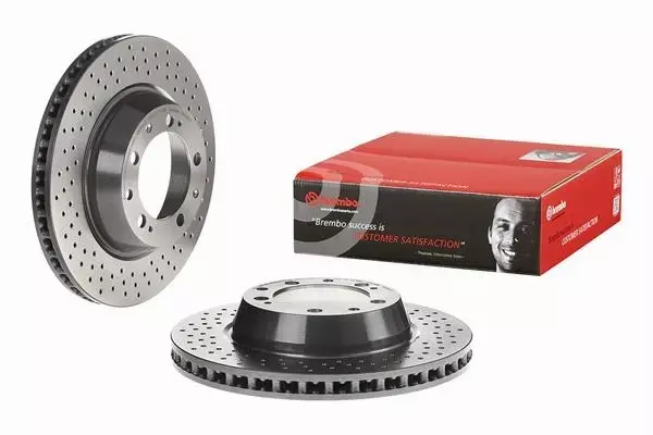 BREMBO TARCZE+KLOCKI T PORSCHE 911 993 322MM 