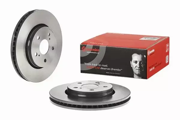 BREMBO TARCZE+KLOCKI PRZÓD TOYOTA C-HR I 299MM 