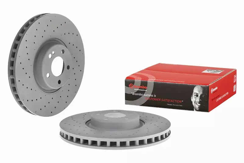 BREMBO TARCZE HAMULCOWE PRZÓD 09.D524.13 