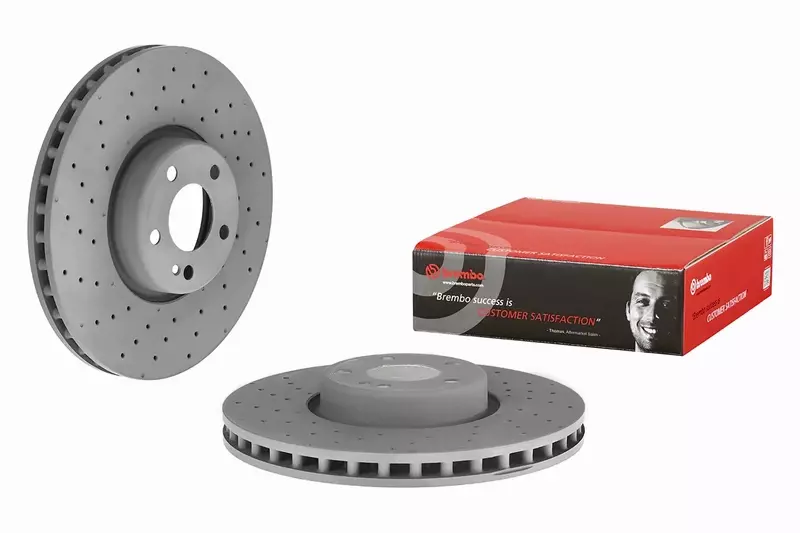 BREMBO TARCZE+KLOCKI PRZÓD MERCEDES C W205 342MM 