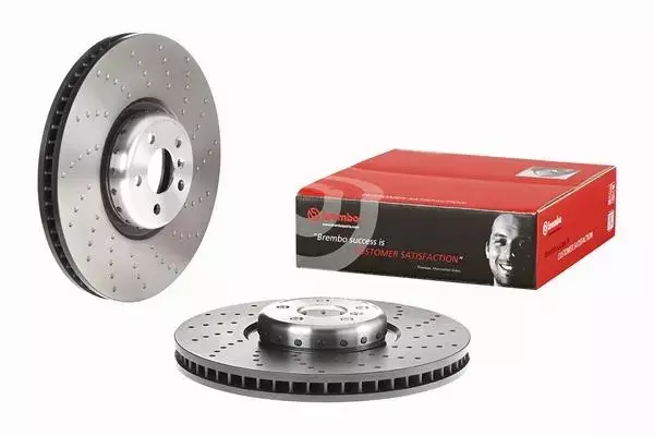 BREMBO TARCZE+KLOCKI PRZÓD BMW 5 G30 G31 7 G11 G12 395MM 