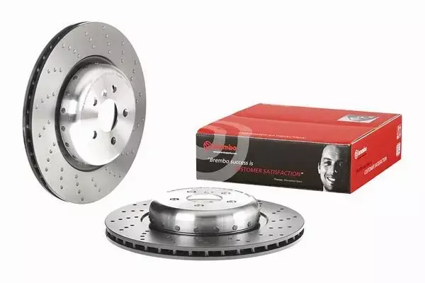 BREMBO TARCZE+KLOCKI TYŁ BMW 5 G30 G31 7 G11 G12 370MM 