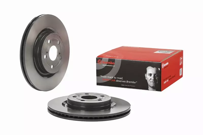 BREMBO TARCZE+KLOCKI PRZÓD TOYOTA YARIS P21 282MM 