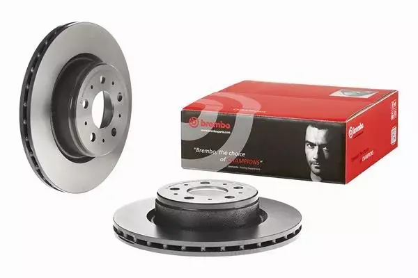 BREMBO TARCZE+KLOCKI PRZÓD TESLA MODEL 3 320MM 