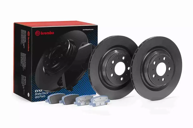 BREMBO TARCZE+KLOCKI TYŁ TESLA MODEL 3 335MM 