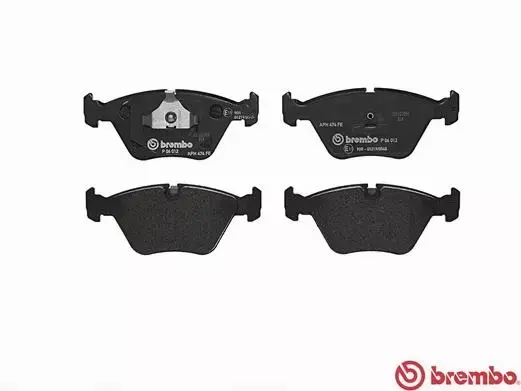 KLOCKI BREMBO BMW 518-540,730,735,740,750 86- PRZE 