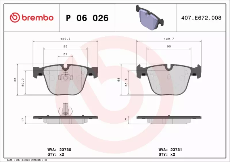 BREMBO TARCZE+KLOCKI TYŁ BMW X5 E70 F15 345MM 