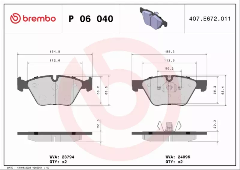 BREMBO TARCZE+KLOCKI PRZÓD BMW 1 E81 E87 330MM 