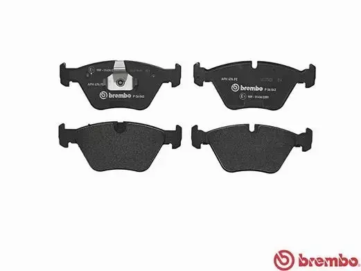 BREMBO KLOCKI HAMULCOWE PRZÓD BMW 3 E46 X3 E83 