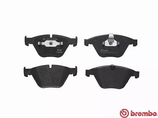 BREMBO KLOCKI HAMULCOWE PRZÓD P 06 046 