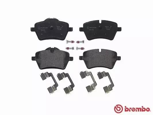 BREMBO KLOCKI HAMULCOWE PRZÓD P 06 086 