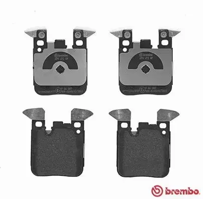 BREMBO KLOCKI HAMULCOWE TYŁ P 06 087 