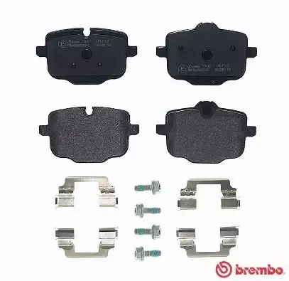 BREMBO TARCZE+KLOCKI TYŁ BMW X3 G01 X4 G02 345MM 