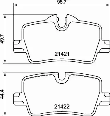 BREMBO KLOCKI HAMULCOWE P 06 113 