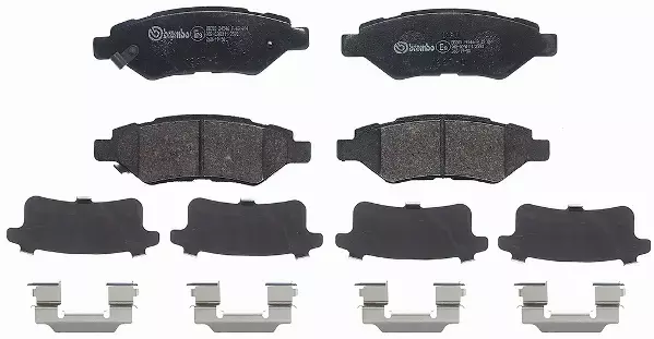 BREMBO KLOCKI HAMULCOWE TYŁ P 09 014 