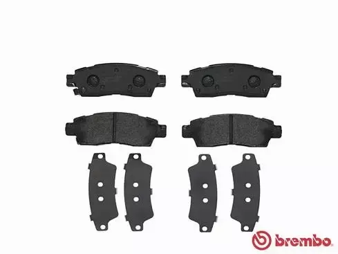 BREMBO KLOCKI HAMULCOWE TYŁ P 10 010 