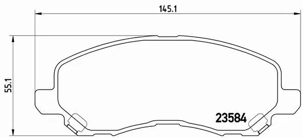 BREMBO TARCZE+KLOCKI PRZÓD JEEP PATRIOT 294MM 