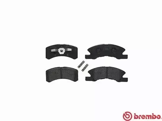 BREMBO KLOCKI HAMULCOWE PRZÓD P 16 011 