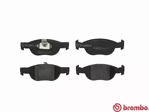 BREMBO Zestaw klocków hamulcowych, hamulce tarczowe P 23 073 