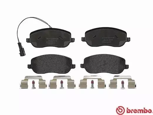 BREMBO KLOCKI HAMULCOWE PRZÓD P 23 100 