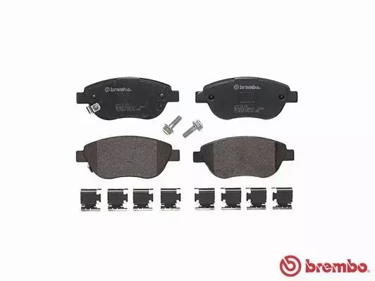 BREMBO KLOCKI HAMULCOWE PRZÓD P 23 153 