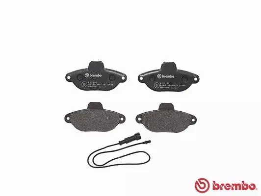 BREMBO KLOCKI HAMULCOWE PRZÓD P 23 160 