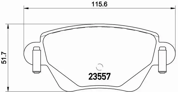 BREMBO TARCZE+KLOCKI PRZÓD+TYŁ FORD MONDEO MK3 