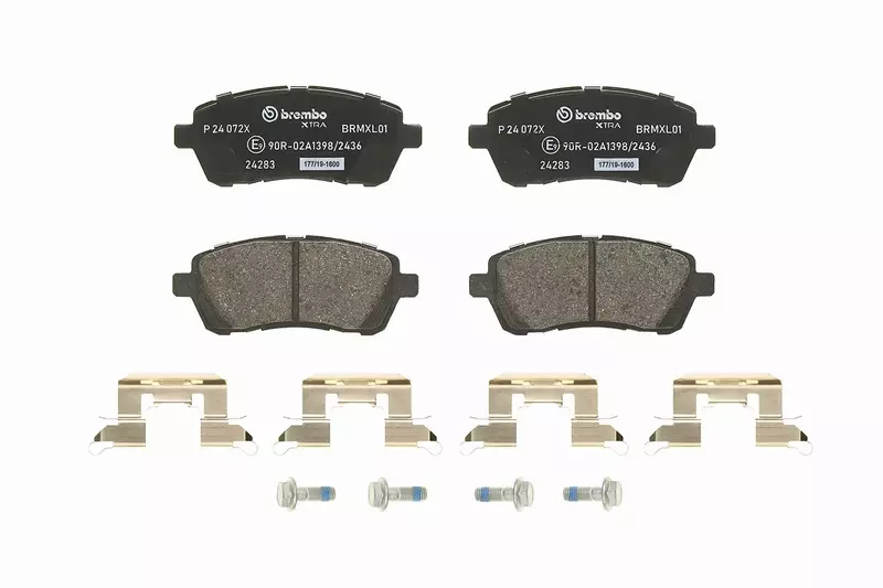 BREMBO KLOCKI HAMULCOWE PRZÓD P 24 072X 