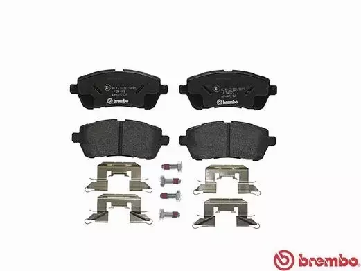 BREMBO KLOCKI HAMULCOWE PRZÓD FORD FIESTA VI 