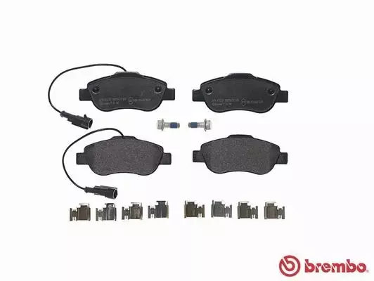 BREMBO KLOCKI HAMULCOWE PRZÓD P 24 150 