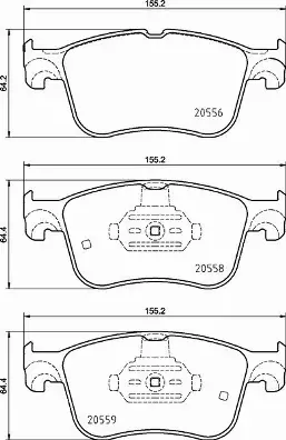 BREMBO KLOCKI HAMULCOWE P 24 234 