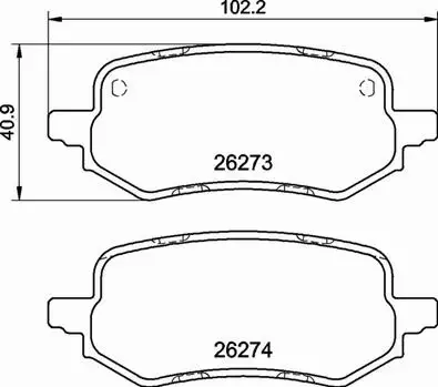 BREMBO KLOCKI HAMULCOWE P 24 237 