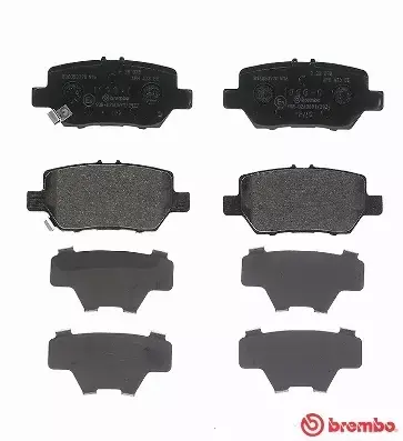 BREMBO KLOCKI HAMULCOWE TYŁ P 28 078 