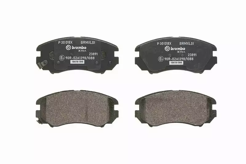 BREMBO KLOCKI HAMULCOWE PRZÓD P 30 018X 