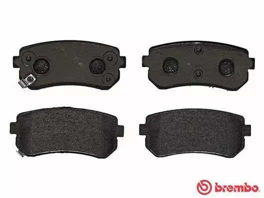 BREMBO TARCZE+KLOCKI TYŁ HYUNDAI ACCENT III 262MM 