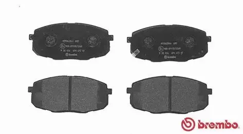 BREMBO KLOCKI HAMULCOWE PRZÓD P 30 034 