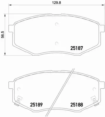 BREMBO TARCZE+KLOCKI PRZÓD KIA SOUL II 280MM 