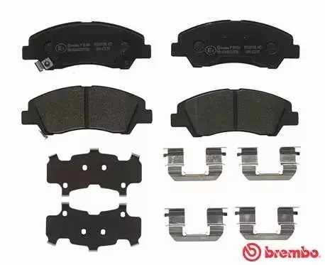 BREMBO TARCZE+KLOCKI P+T HYUNDAI I10 252MM 