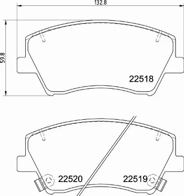 BREMBO TARCZE+KLOCKI PRZÓD HYUNDAI IONIQ 280MM 