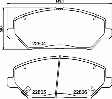 BREMBO TARCZE+KLOCKI PRZÓD HYUNDAI i30 PDE 288MM 