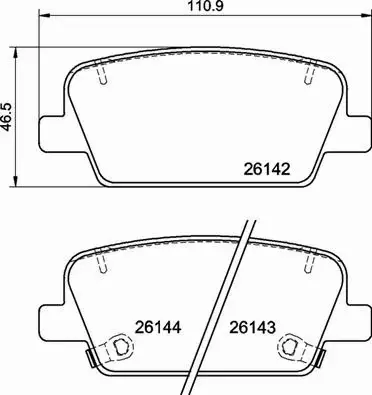 BREMBO KLOCKI HAMULCOWE P 30 118 