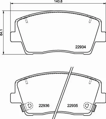 BREMBO KLOCKI HAMULCOWE P 30 119 