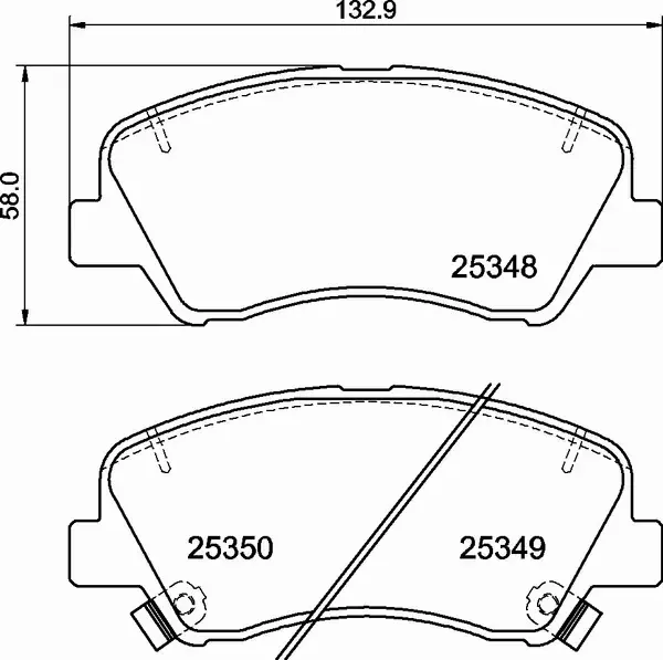 BREMBO TARCZE+KLOCKI PRZÓD HYUNDAI i20 GB 256MM 