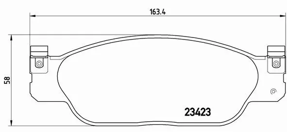 BREMBO TARCZE+KLOCKI PRZÓD JAGUAR S-TYPE 300MM 