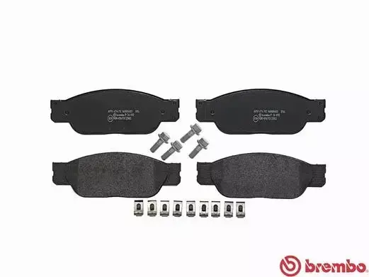 BREMBO KLOCKI HAMULCOWE PRZÓD P 36 012 