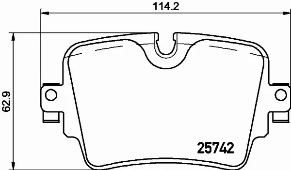 BREMBO KLOCKI HAMULCOWE TYŁ P 36 033 