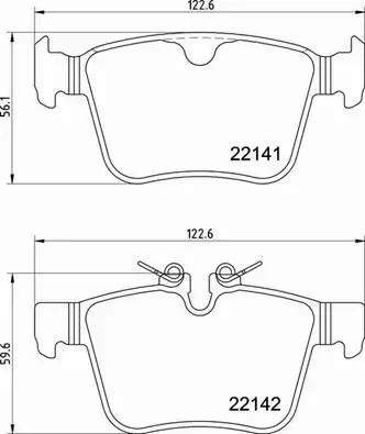 BREMBO KLOCKI HAMULCOWE P 36 037 