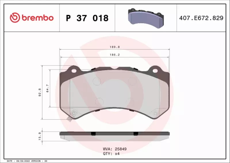 BREMBO TARCZE+KLOCKI PRZÓD NISSAN GT-R R35 390MM 