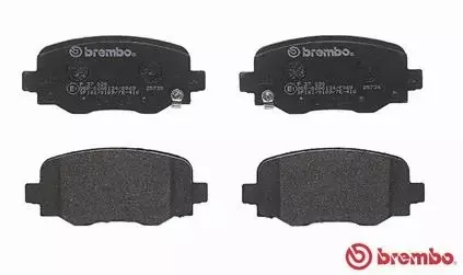 BREMBO KLOCKI HAMULCOWE TYŁ P 37 020 